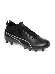 Puma Boys Black Football Shoes