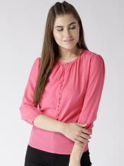 Harpa Women Pink Solid Top