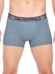 Jockey Men Blue Solid Trunks US70-0105