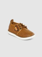 Kittens Boys Brown Sneakers