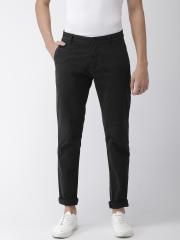 Aeropostale Men Black Trousers