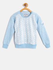 Monte Carlo Girls Blue & White Lace Sweatshirt