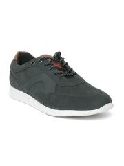 Ruosh Men Navy Leather Blue Sneakers