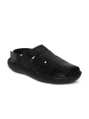 Ruosh Men Black Sandals