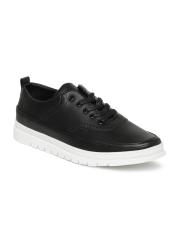 Lee Cooper Men Black Solid Sneakers