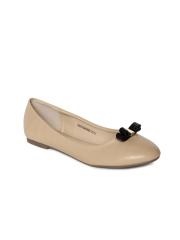 Allen Solly Women Beige Solid Ballerinas