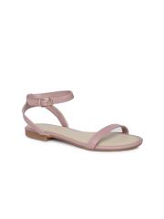 Allen Solly Women Pink Solid Open Toe Flats