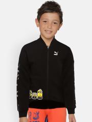 Puma Boys Black Minions Bomber Jacket