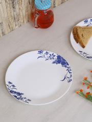 Corelle White Printed Glass Set