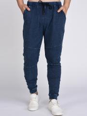 Rigo Men Navy Blue Denim  Joggers