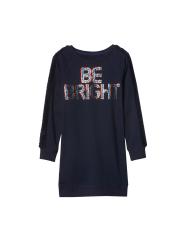 GAP Navy Blue Girls Be Bright Sweatshirt Dress