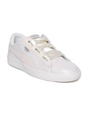 Puma Women White Sneakers