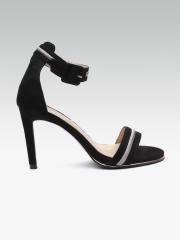 ELLE Women Black Solid Stilettos