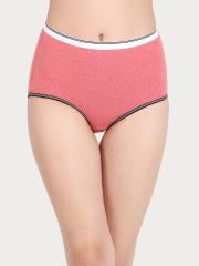 Clovia Women Red Solid Hipster Briefs PN2720P04XL