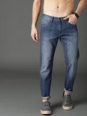 Roadster Men Blue Slim Fit Mid-Rise Clean Look Jeans