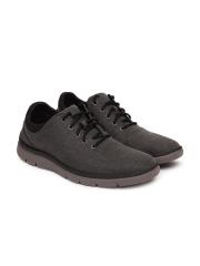 Clarks Men Charcoal Tunsil Ace Sneakers