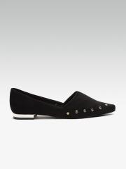 Carlton London Women Black Solid Ballerinas