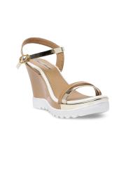 Bruno Manetti Women Beige Solid Sandals