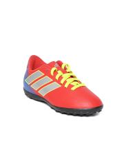 ADIDAS Boys Red NEMEZIZ Messi 18.4 TF Football Shoes