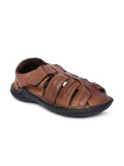 Ruosh Men Tan Comfort Sandals