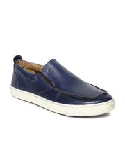 Ruosh Men Blue Slip-on Sneakers