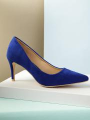 DressBerry Women Blue Solid Pumps