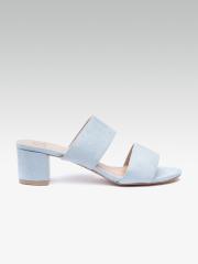 Carlton London Women Blue Solid Heels