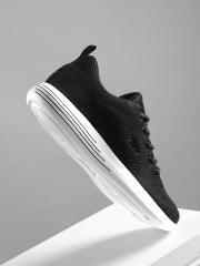 Crew STREET Men Black Running Shoes