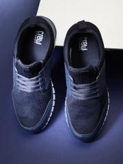 Crew STREET Men Navy Blue Running Shoes