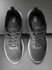 Crew STREET Men Grey Running Shoes