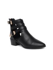 Allen Solly Women Black Solid Pumps