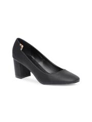 Allen Solly Women Black Solid Pumps