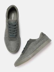 Roadster Men Charcoal Grey Sneakers