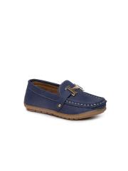 Kittens Boys Navy Blue Loafers