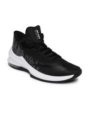 Nike Men Black Air Max Infuriate 2 Mid-Top Basketball Shoes