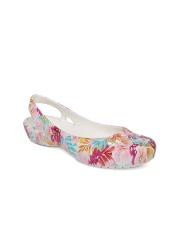 Crocs Women Multicoloured Printed Ballerinas