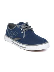 Woodland Men Navy Blue Sneakers