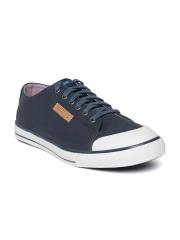 Woodland Men Navy Blue Sneakers