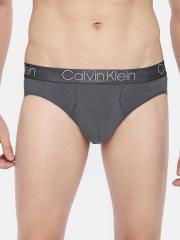 Calvin Klein Underwear Men Grey Solid Briefs NB15552ZR