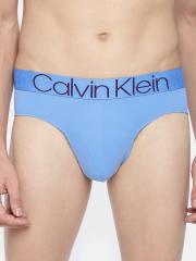 Calvin Klein Underwear Men Blue Solid Basic Brief NB1567VP8-VP8