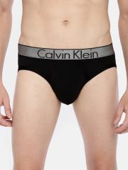 Calvin Klein Underwear Men Black Solid Briefs NB1294001