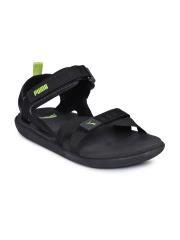 Puma Men Black Pebble II IDP Sports Sandals