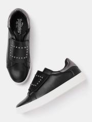 Roadster Women Black Sneakers