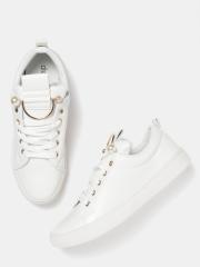 DressBerry Women White Sneakers