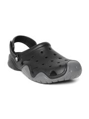 Crocs Men Black Solid Clogs