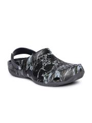 Crocs Swiftwater  Men Black Printed Clogs