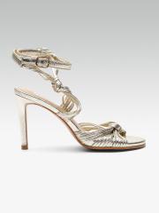 ELLE Women Gold-Toned Solid Stilettos