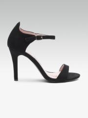 ELLE Women Black Solid Heels