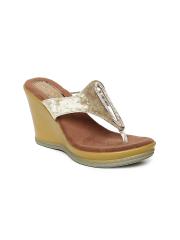 Catwalk Women Taupe Solid Sandals