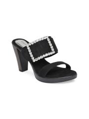 Catwalk Women Black Solid Sandals